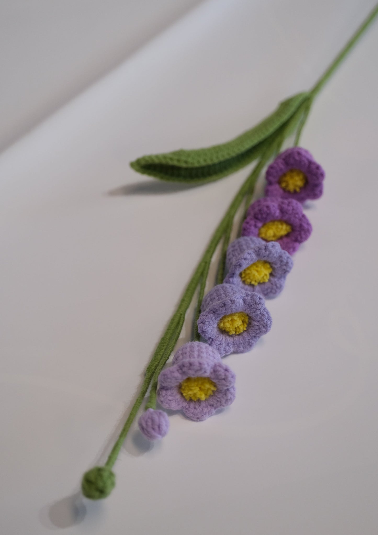 Crochet Lily of the Valley 5 Flower Buds