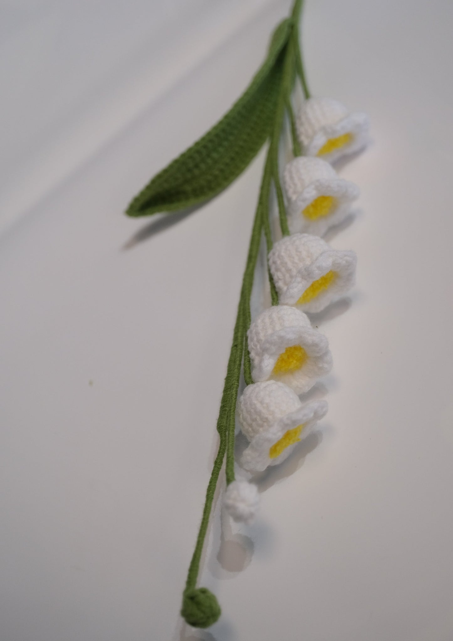 Crochet Lily of the Valley 5 Flower Buds