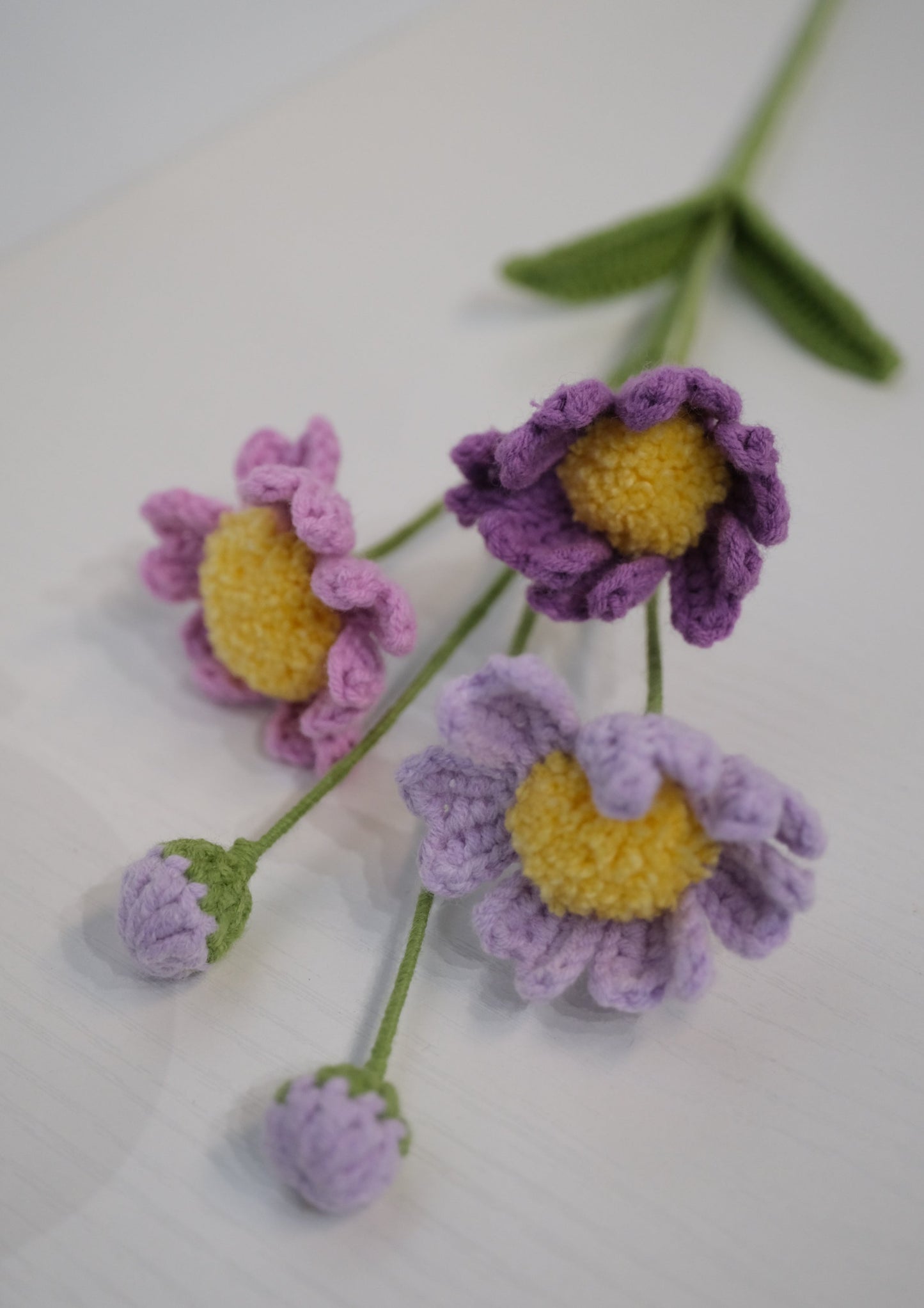 Three Headed Crochet Coreopsis