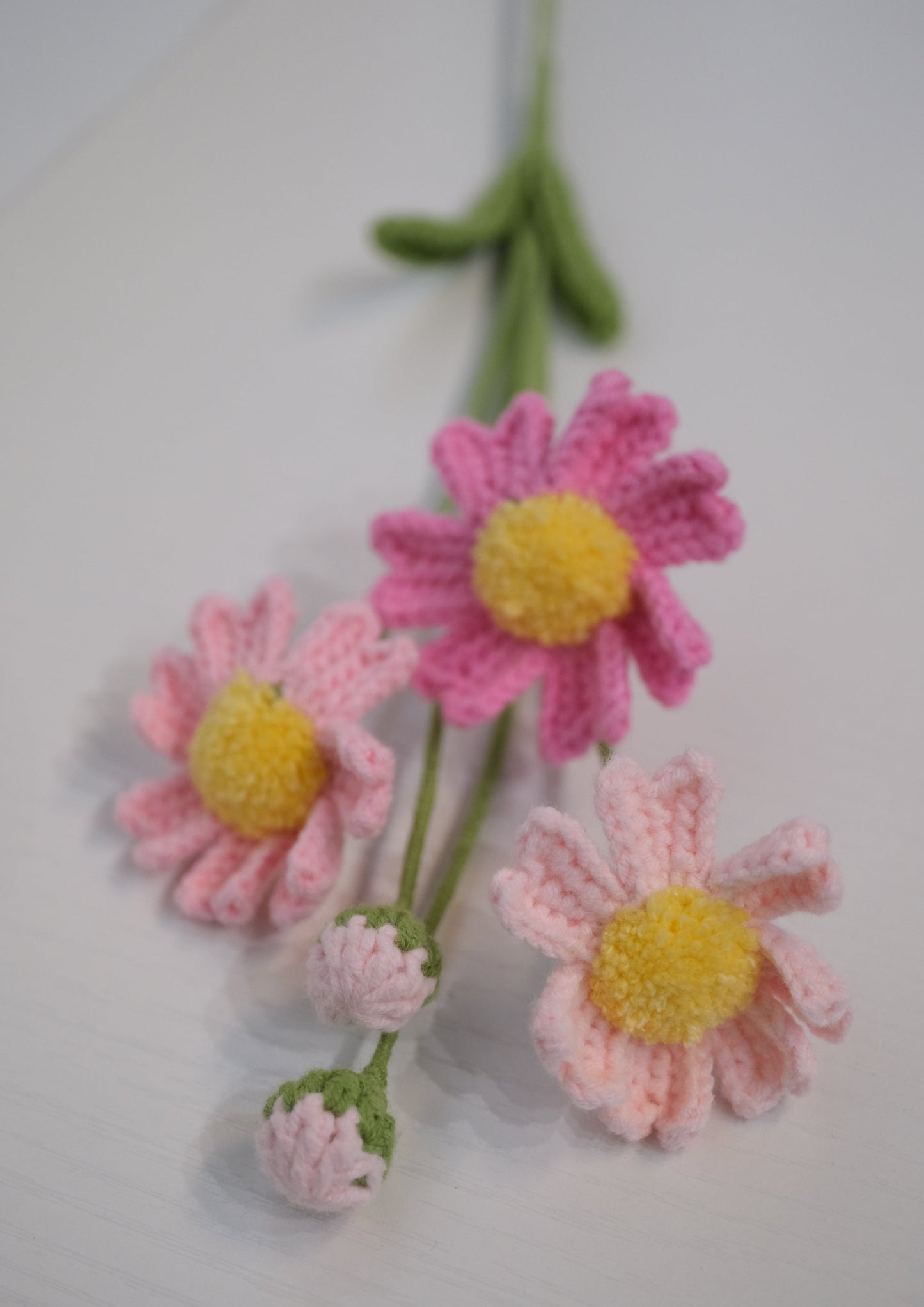 Three Headed Crochet Coreopsis