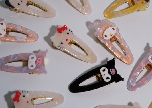 Sanrio Character Hair Clips 1 Pair