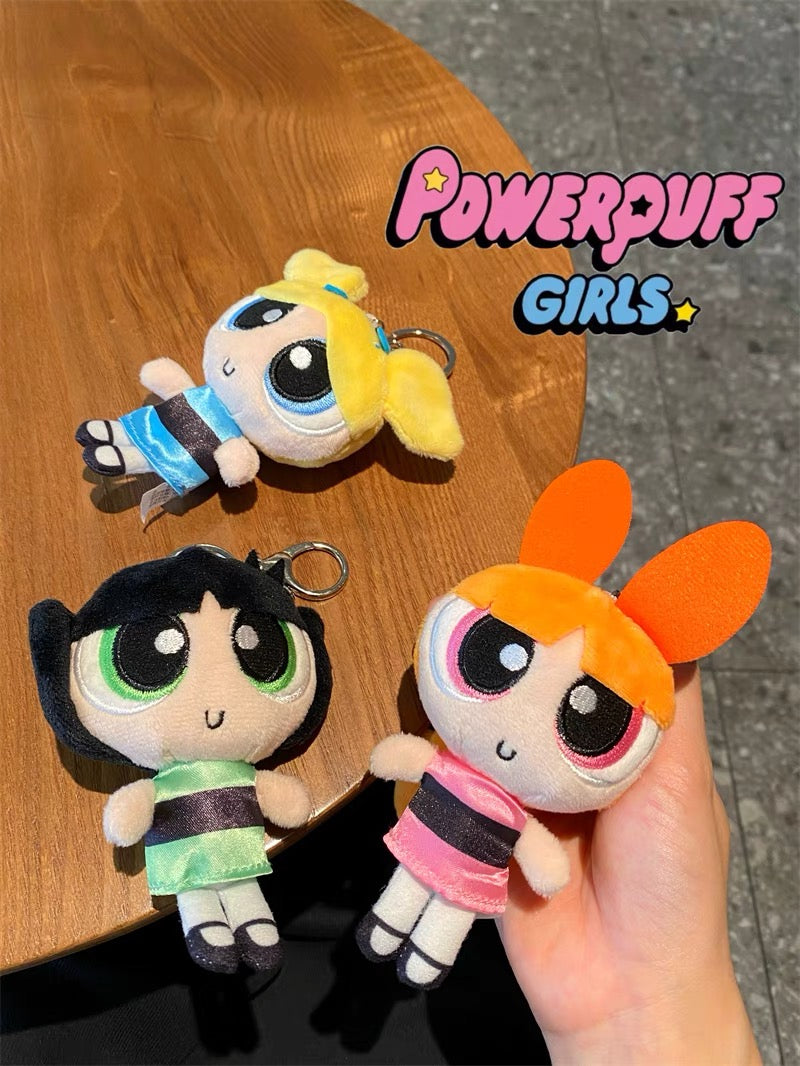 Powerpuff Girls Plush Keychain