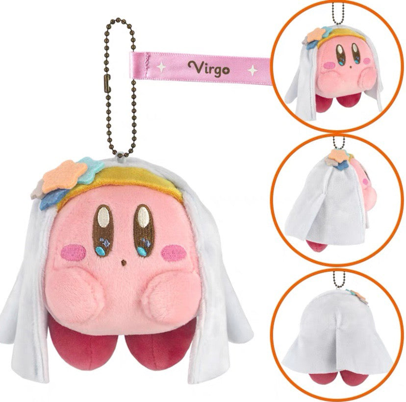 Kirby Horoscope Collection Plush Keychain, Virgo