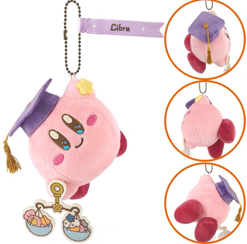 Kirby Horoscope Collection Plush Keychain, Libra