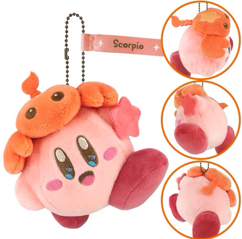 Kirby Horoscope Collection Plush Keychain, Scorpio