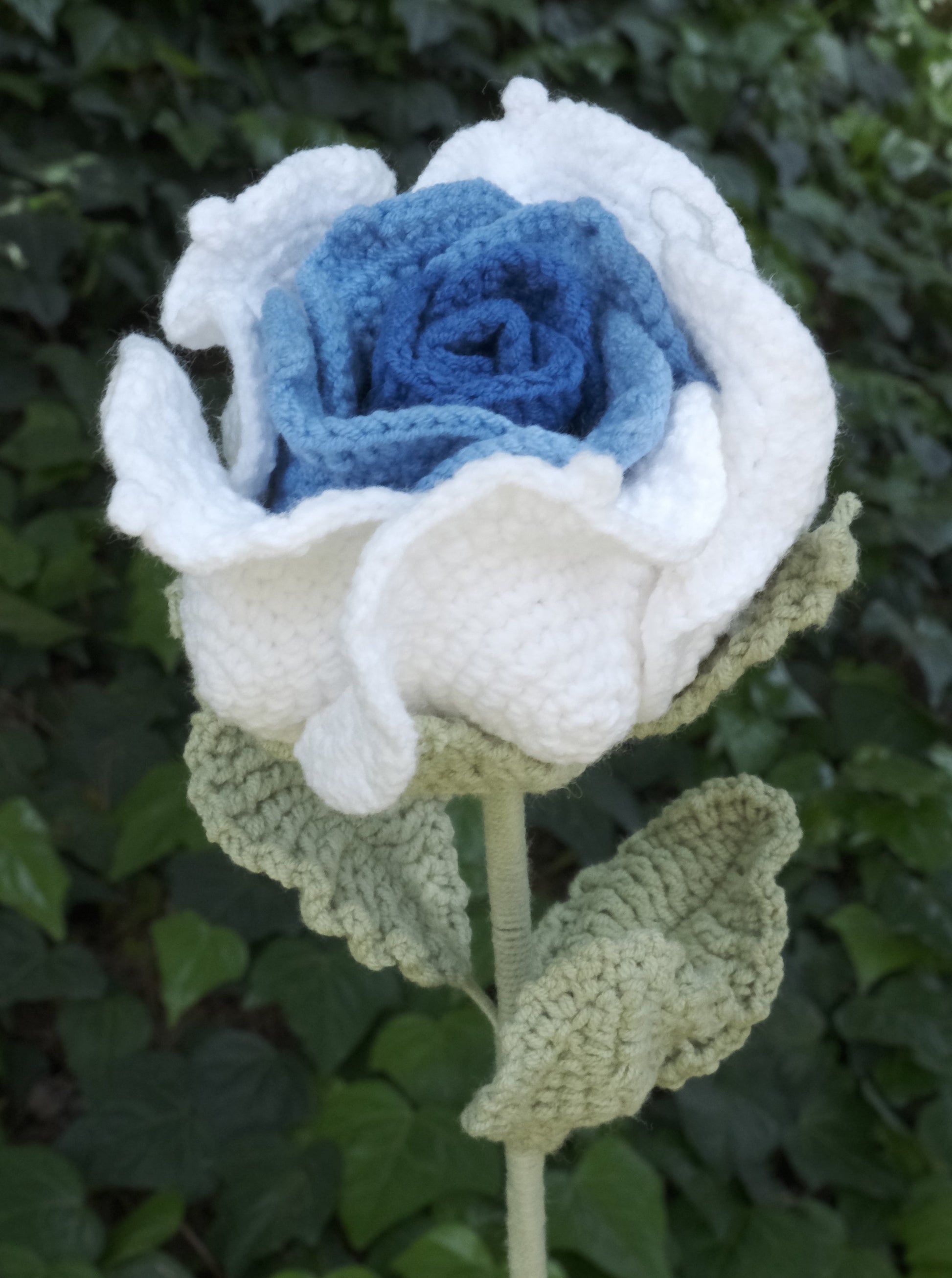 Products Blue Thai Crochet Rose