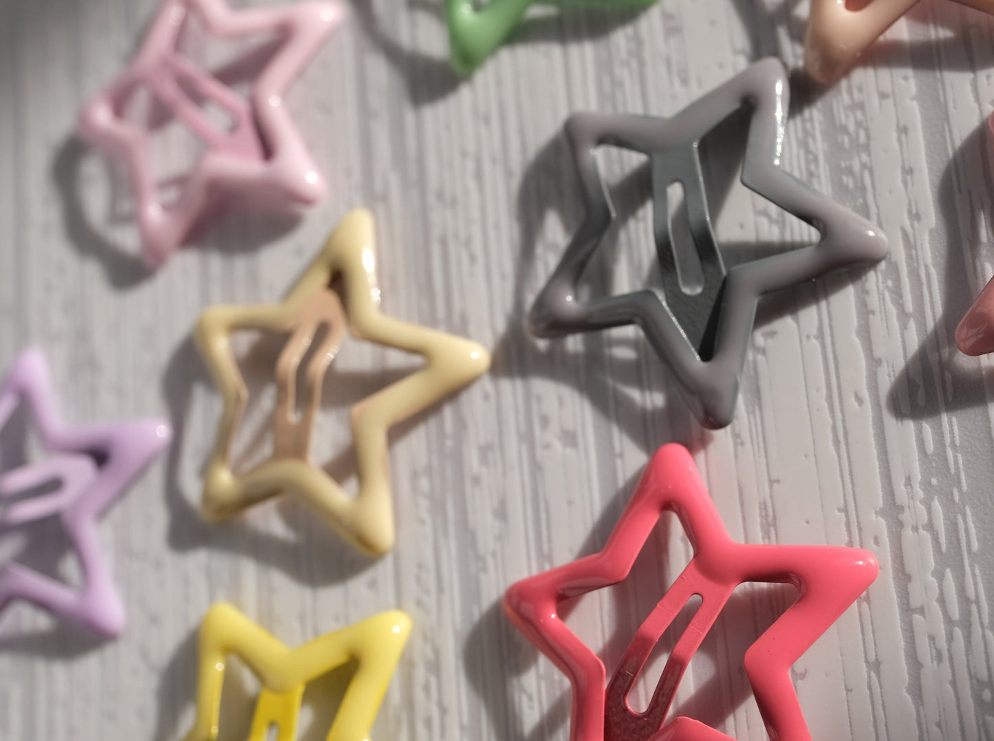 Mini Colorful Star Hair Clip