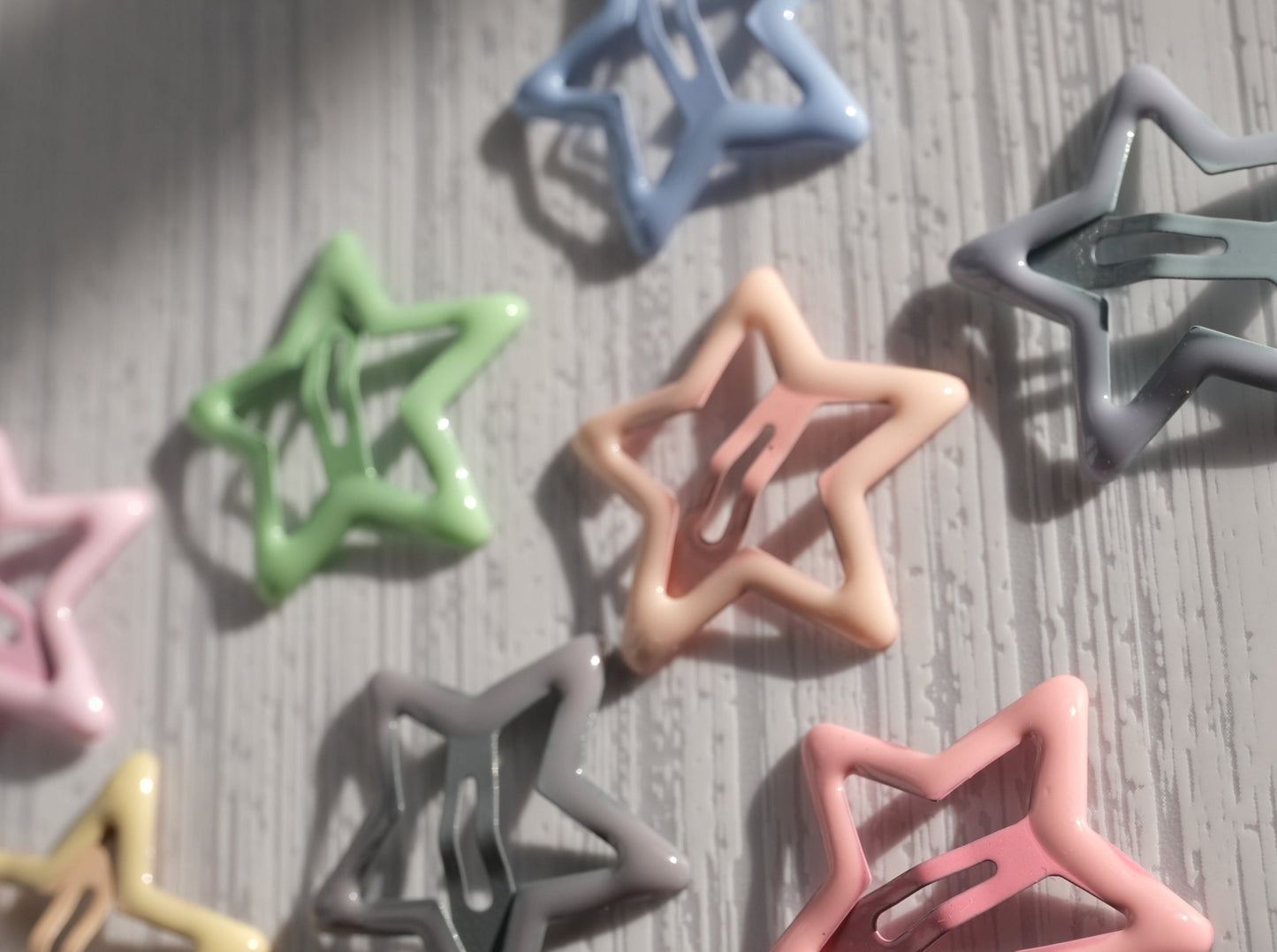 Mini Colorful Star Hair Clip