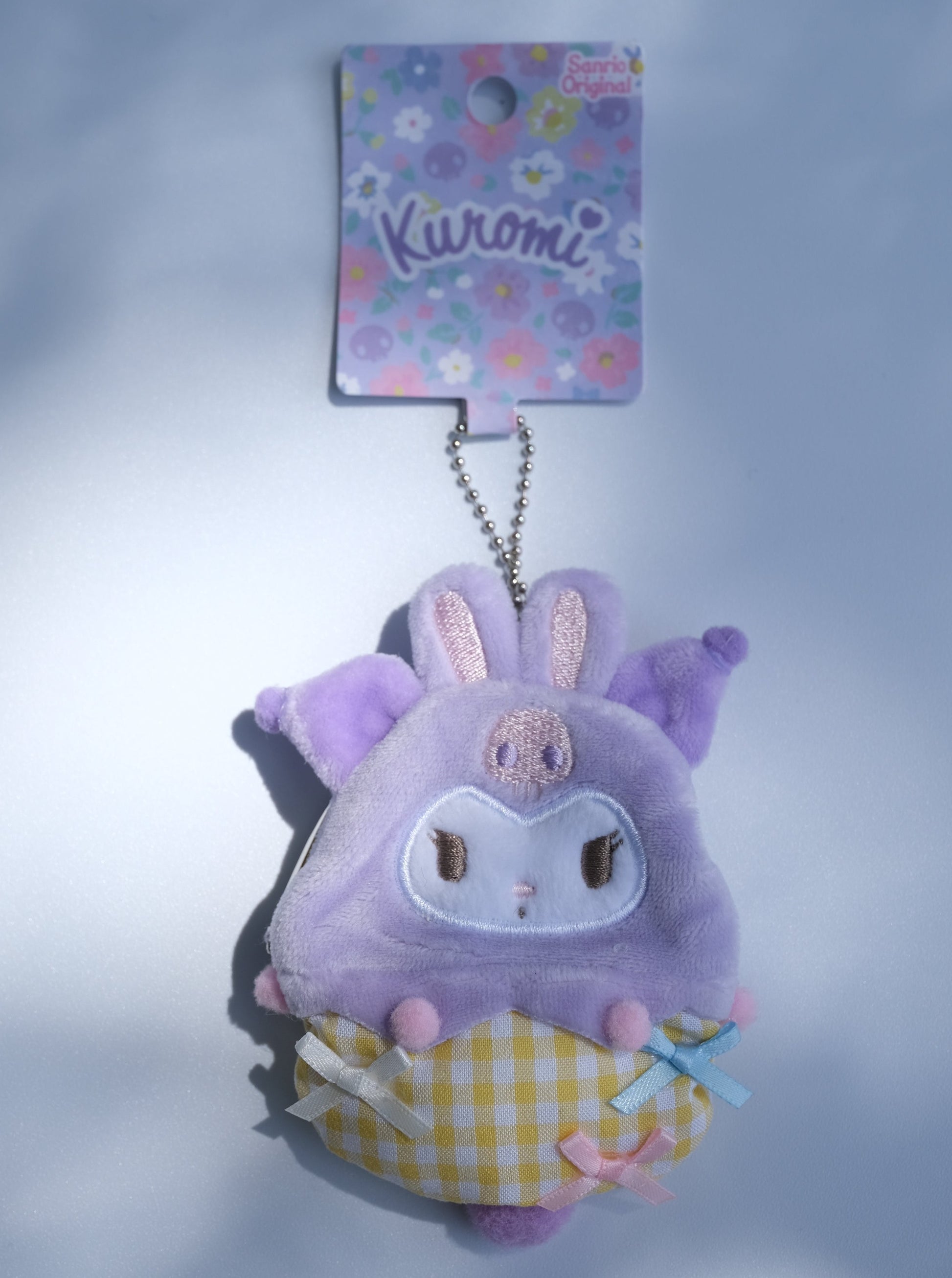 Sanrio Coin Purse Plush Keychain, Front Side