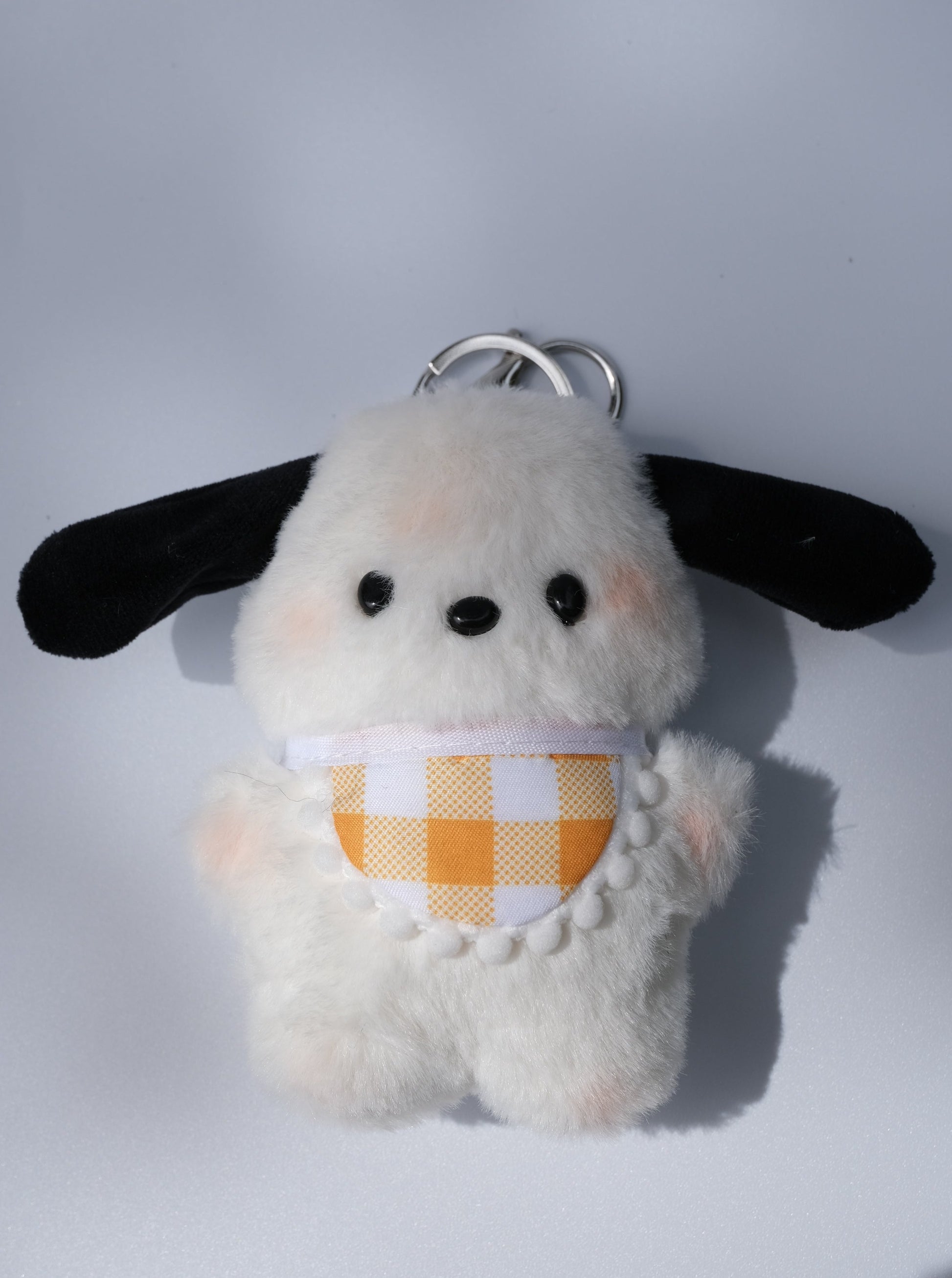 Doggy Plush Keychain, Front Side