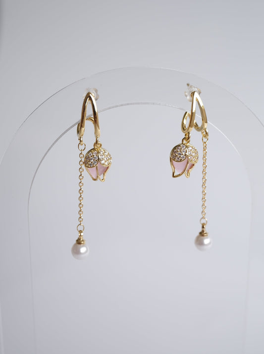 Tulip Dangle Earring