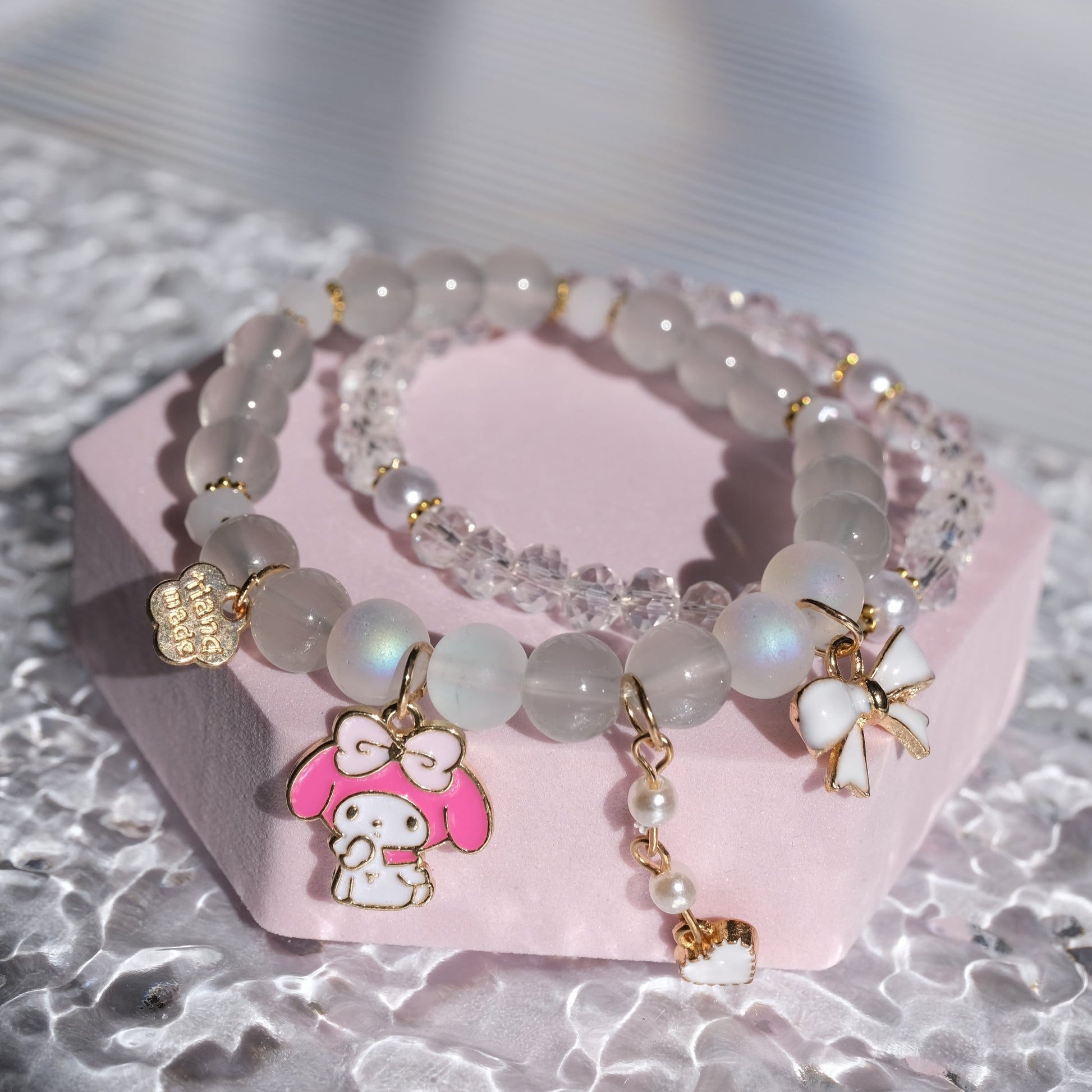 My Melody Beaded Bracelet, Front Side