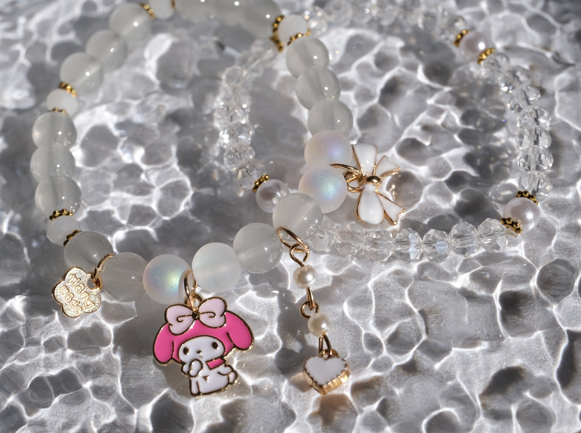 My Melody Beaded Bracelet, Detail