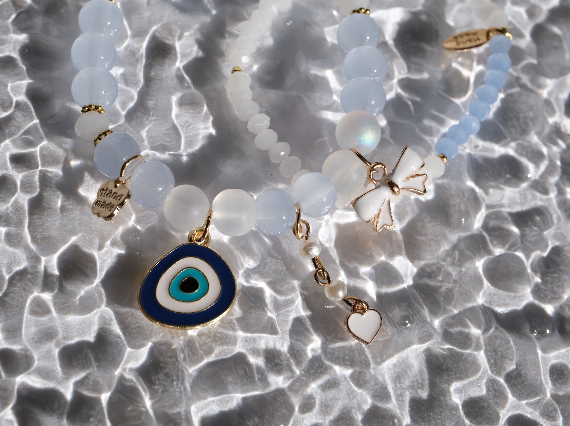 Evil Eye Beaded Bracelet, Detail