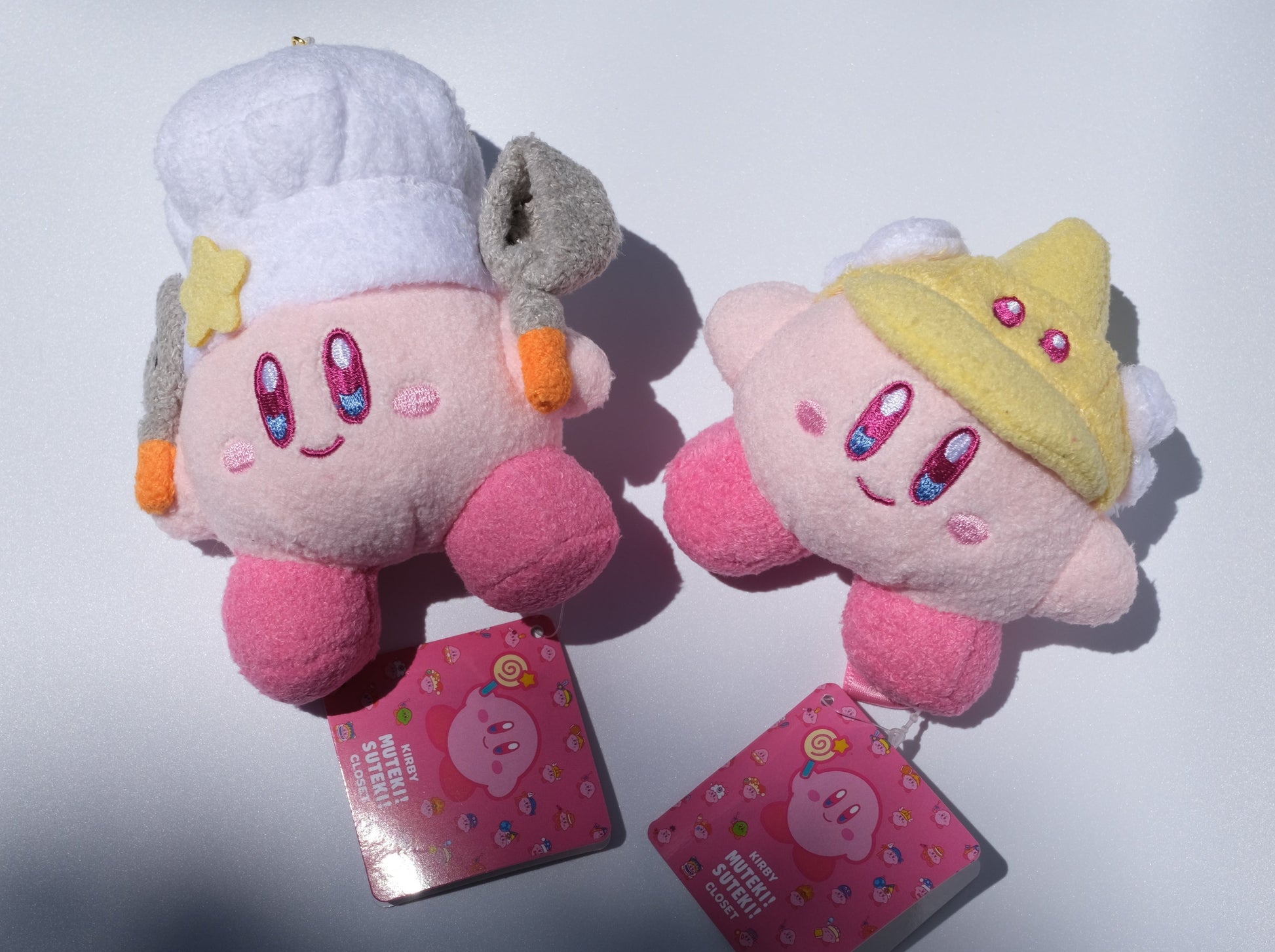 Kirby Plush Keychain, Front Side