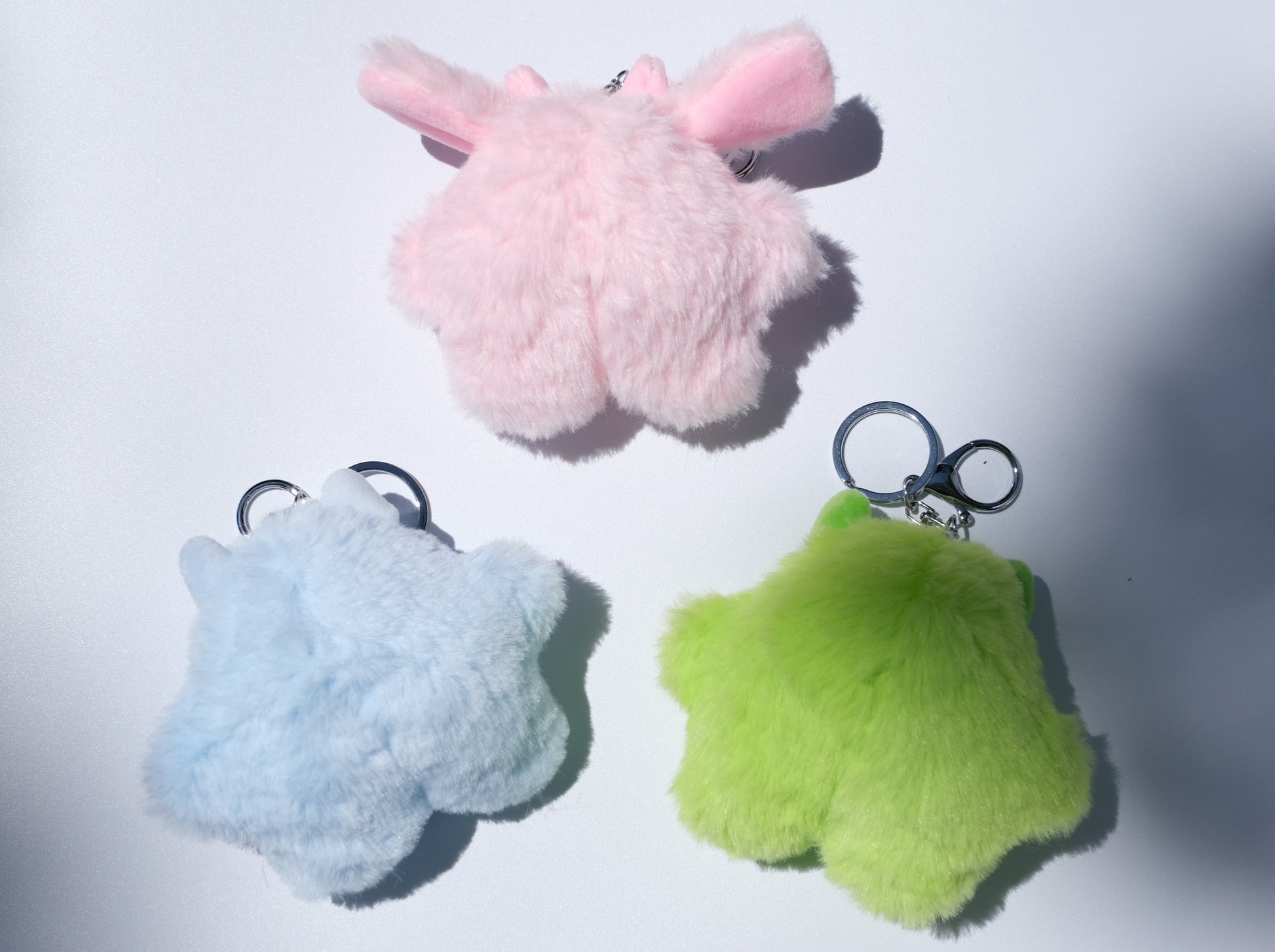 Little Monster Plush Keychain, Back Side